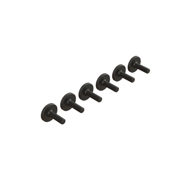 ARA727310 Arrma Large Head Screw M3x10mm (6)