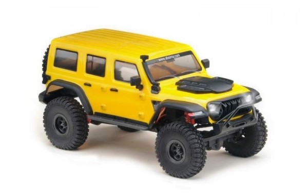 AB18024 Absima 1:18 Micro Crawler Jeep Yellow RTR