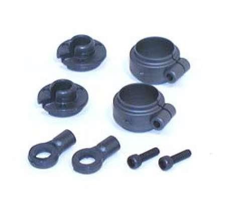 LOSA5023 SPEED Shock Spring Clamps & Cups