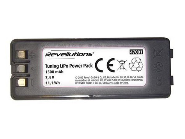 47001 Revell Tuning LiPo Battery Pack 7,4V 1600mAh - 24520