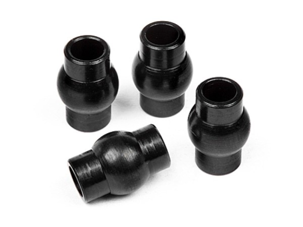 86214 BALL 3x5.8x9mm (BLACK/4Stk)