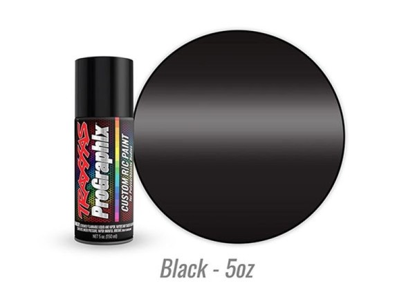 5055 Traxxas Lexan-Spray Schwarz 150ml