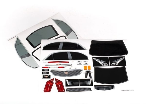 8393 Traxxas Decal Cadillac CTS-V