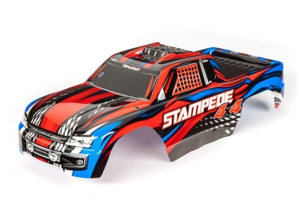 6729R Traxxas Karosserie Stampede 4X4 Rot