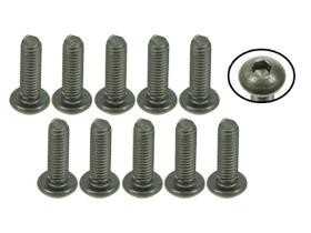 BSM2606M M2.6x6 Titanium Button Head Hex Screw