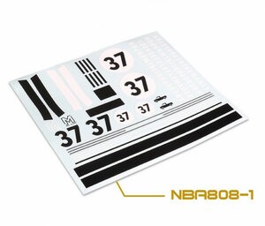 NBA8081 CARTEN Mini Pick Up Karosserieaufkleber