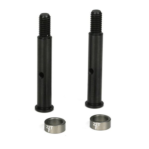 TLR1104 Losi Front Axles (2) 22T