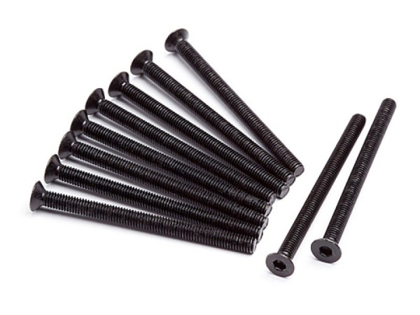 106427 FLAT HEAD SCREW M3x40mm (HEX SOCKET/10pcs)