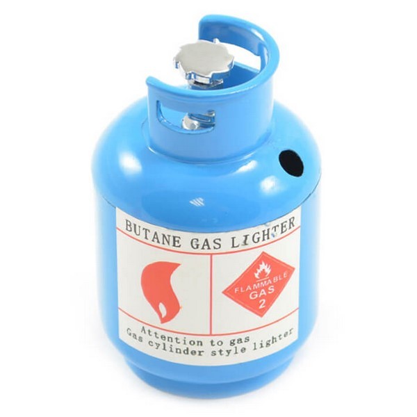 FASTRAX SCALE PAINTED ALLOY GAS BOTTLE BLUE