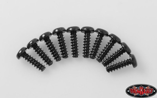 RC4WD Button Head Self Tapping Screws M3 x 10mm