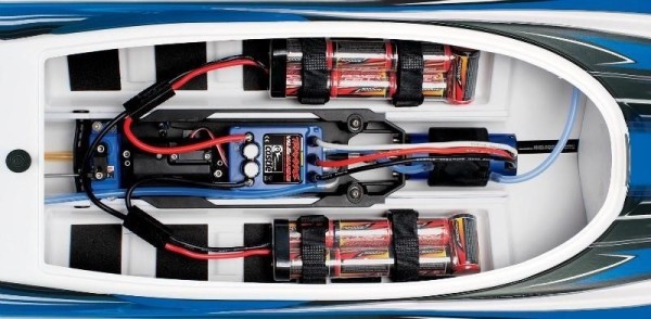 Traxxas SPARTAN Speedboot Grün 2022 - TSM - RTR V-Rumpf (Linkfähig)
