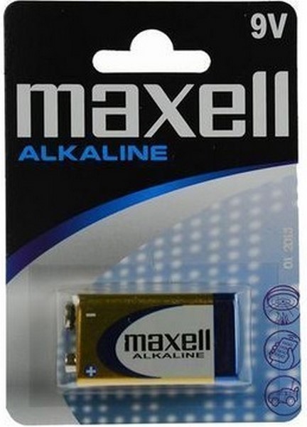 SIVA TOYS Maxell Alkaline 9V Blister