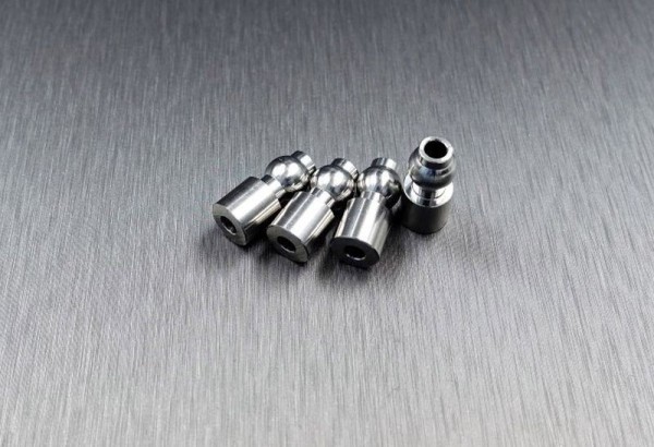 Samix SCX6 stainless steel 9mm upper suspension ba