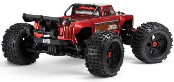 Arrma OUTCAST 4x4 4S V2 - BLX 1/10 Brushless Truggy Stadium Basher Truck RTR Rot