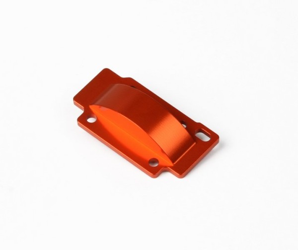 HLNA0173 Aluminium Getriebeabdeckung, Orange (Anim
