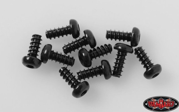 RC4WD Button Head Self Tapping Screws M2.5 x 6mm