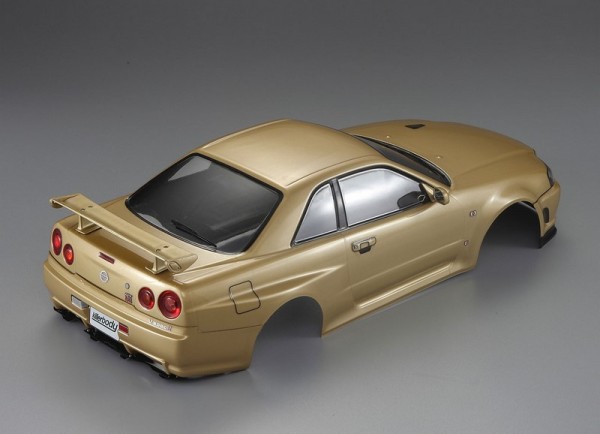 KB48645 Nissan Skyline R34 Karosserie lackiert Champagner Gold