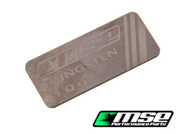 Mugen Tungsten Weight 10g (34.8x14.8x1mm)