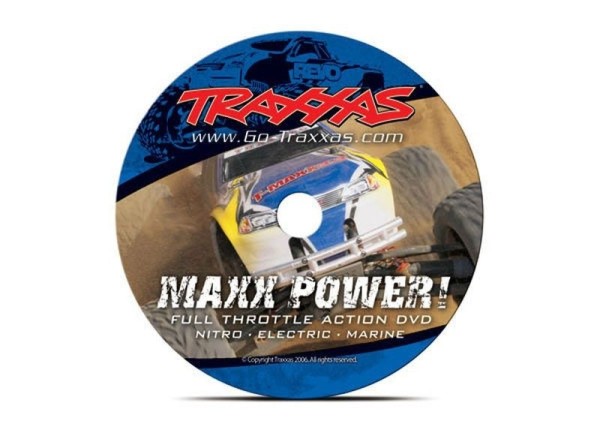 6160X Traxxas DVD MAXX POWER! FULL THROTTLE