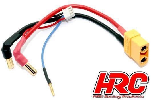 HRC9152X Fahr / Ladekabel - 5mm Gold Stecker XT90