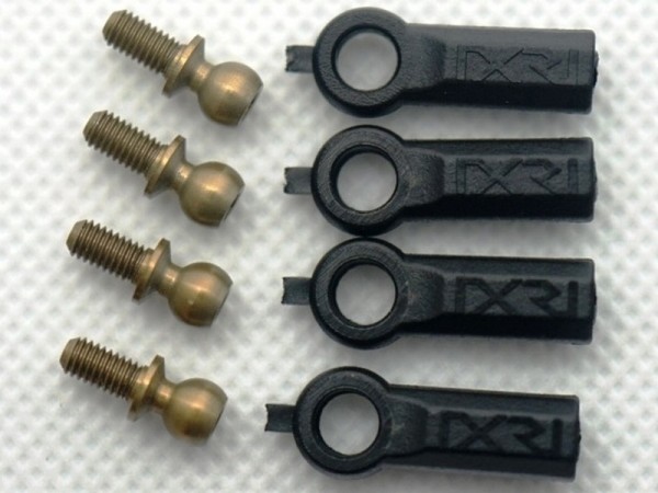 RDE-0043S Xenon VSS Rod End set 4.3mm(4 pairs)