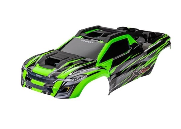 7812G Traxxas Karosserie XRT grün lackiert fertig vormontiert inkl. Clipless Halterung