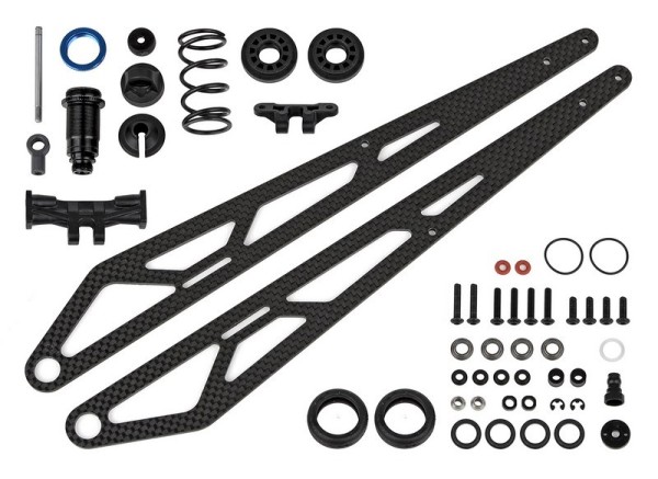 72098 Asso DR10M Suspension Wheelie Bar Conversion