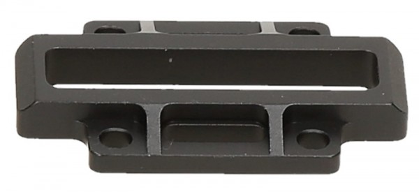 HB61455 CENTER BULKHEAD UPPER (ALUMINUM/BLACK)