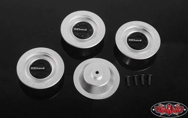 RC4WD Armor Wheels for DJI Robomaster (Chrome)