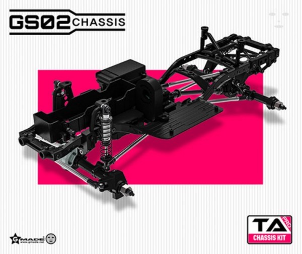 57001 Gmade 1/10 GS02 TA PRO chassis kit