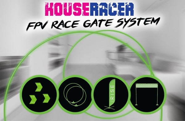 RISE Houseracer FPV Micro Race Gate Set 7-Tlg
