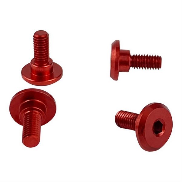 1up Racing Servo Mounting Screws Red – 6mm Thread