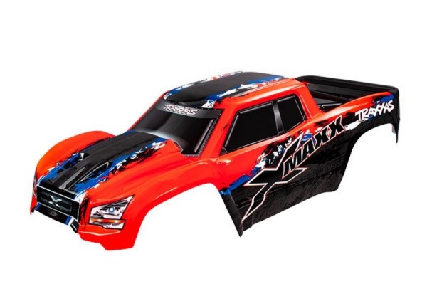 7811R Traxxas Karosserie X-Maxx Rot