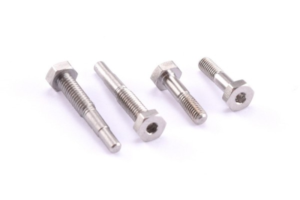 RDRP0305 B6 Titanium Lower Shock Screw Set