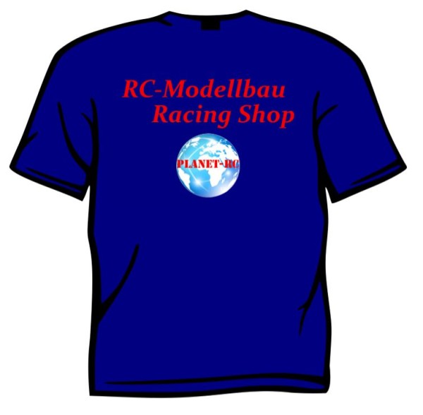 Planet-RC T-Shirt Navyblue 2021 (Grösse XS)