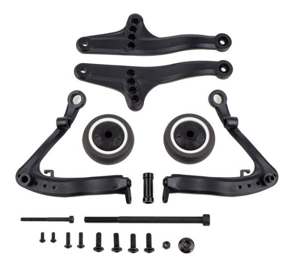 25912 Asso RIVAL MT8 Wheelie Bar Set