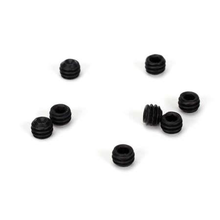 LOSA6298 8-32x1/8" Cup Point Setscrews (8)