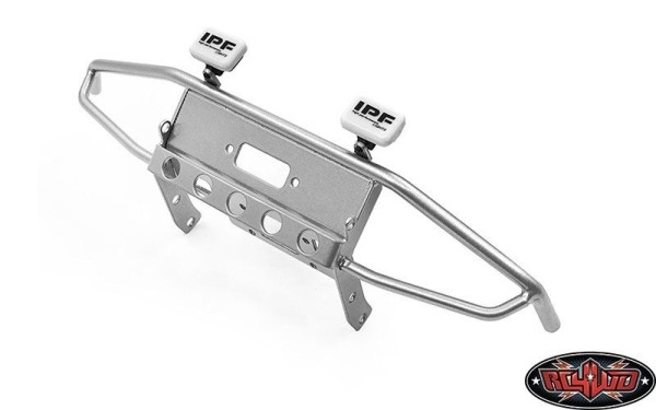 RC4WD Guardian Steel Front Winch Bumper IPF Lights
