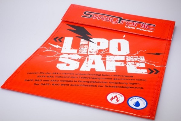 SWAYTRONIC LiPo SAFE-BAG rot