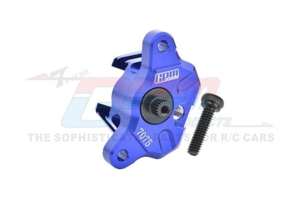 GPM ALU 7075 FRONT BRAKE CALIPER blau 1/4 PROMOTO