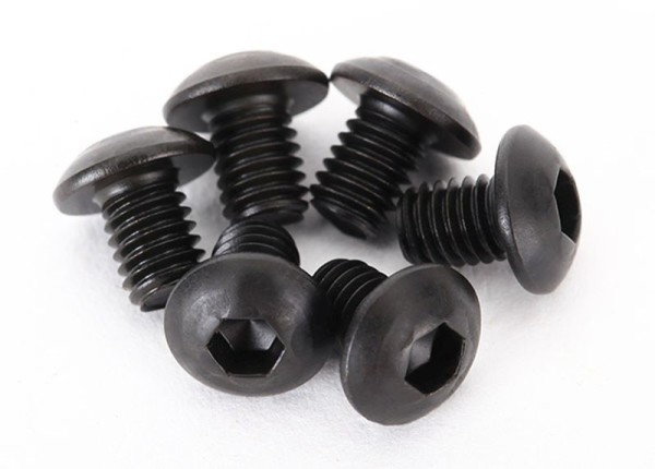 2515 Traxxas Schraube 3x4mm Rundkopf (6)