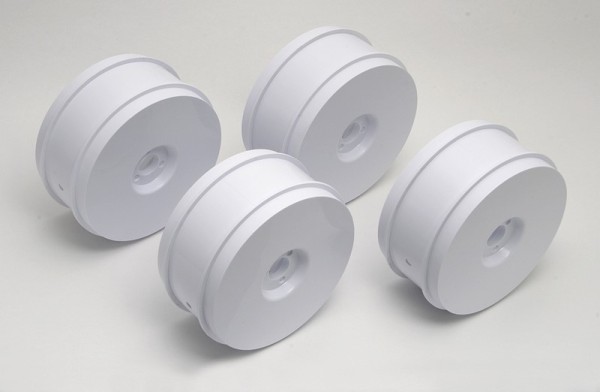 89296 Asso RC8 Wheels white 83 mm