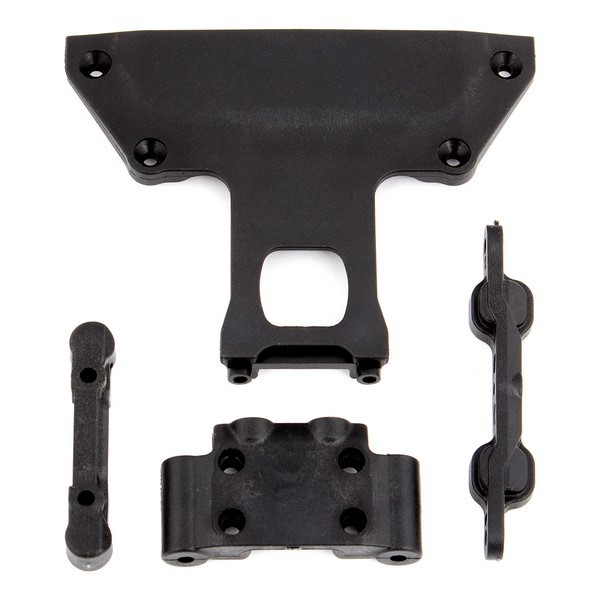 91359 Asso Arm Mounts, Chassis plate and Bulkhead