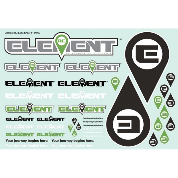 42133 Element RC Element RC Decal Sheet