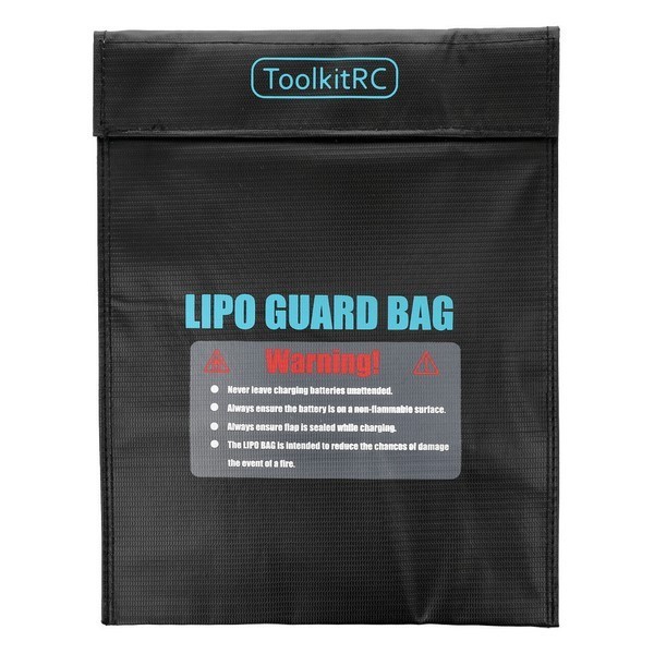 Toolkit Lipo Safe Bag L 230x300mm Schwarz