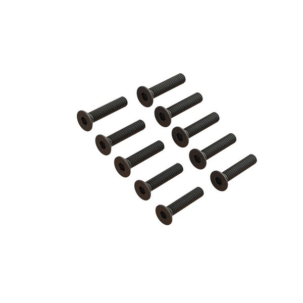 ARA702009 Arrma Flat Head Screw M2x10mm (10)