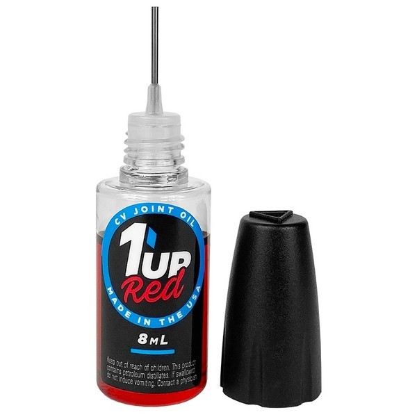 1up Racing Red CV Joint Oil – 8ml Oiler Bottle