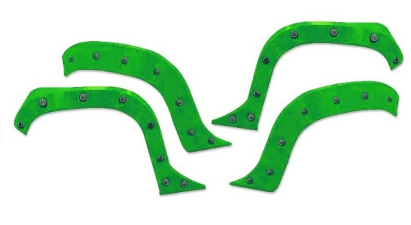 TMT Fender Flares Neon-grün Traxxas E-Revo 2.0