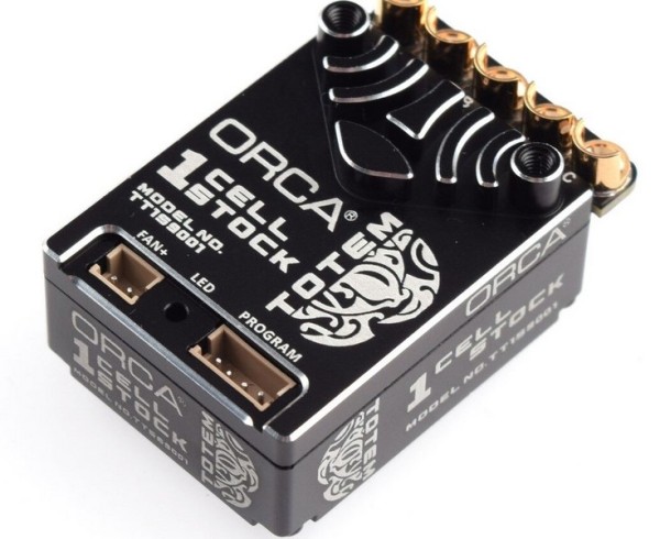 ORCA Totem 1:12 Brushless Stock Spec Regler 1S ESC