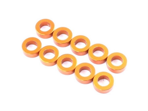 Destiny Alu Spacer 3,0 x 5,5 x 2,0mm - Orange